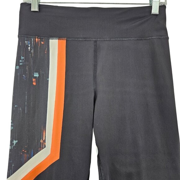 Sweaty Betty Zero Gravity Glitch Print 7/8 Leggings Women’s Size M Activewear - Picture 4 of 11